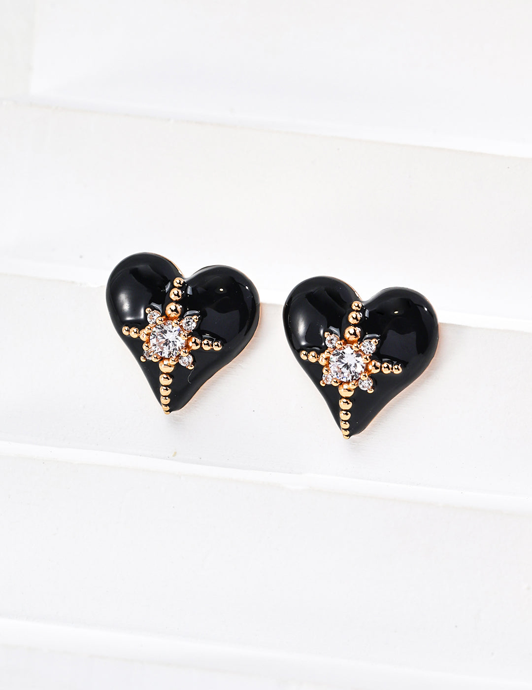 Cuore Notte Earrings