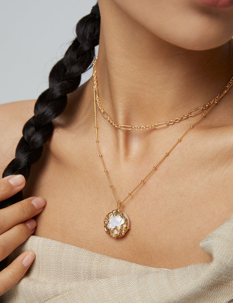 Marea Reversibile Necklace