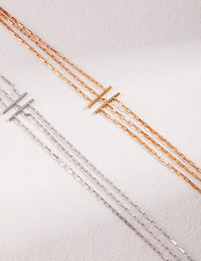 Tria Link Necklace