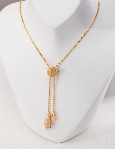 Forma Lariat Necklace