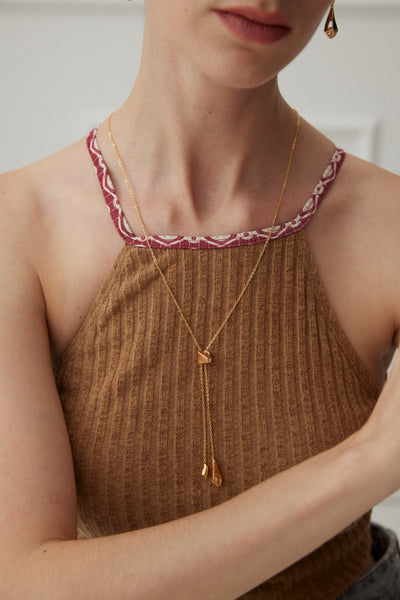Forma Lariat Necklace