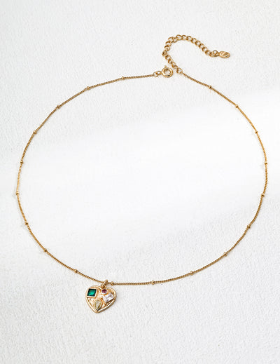 Cuore Gem Necklace